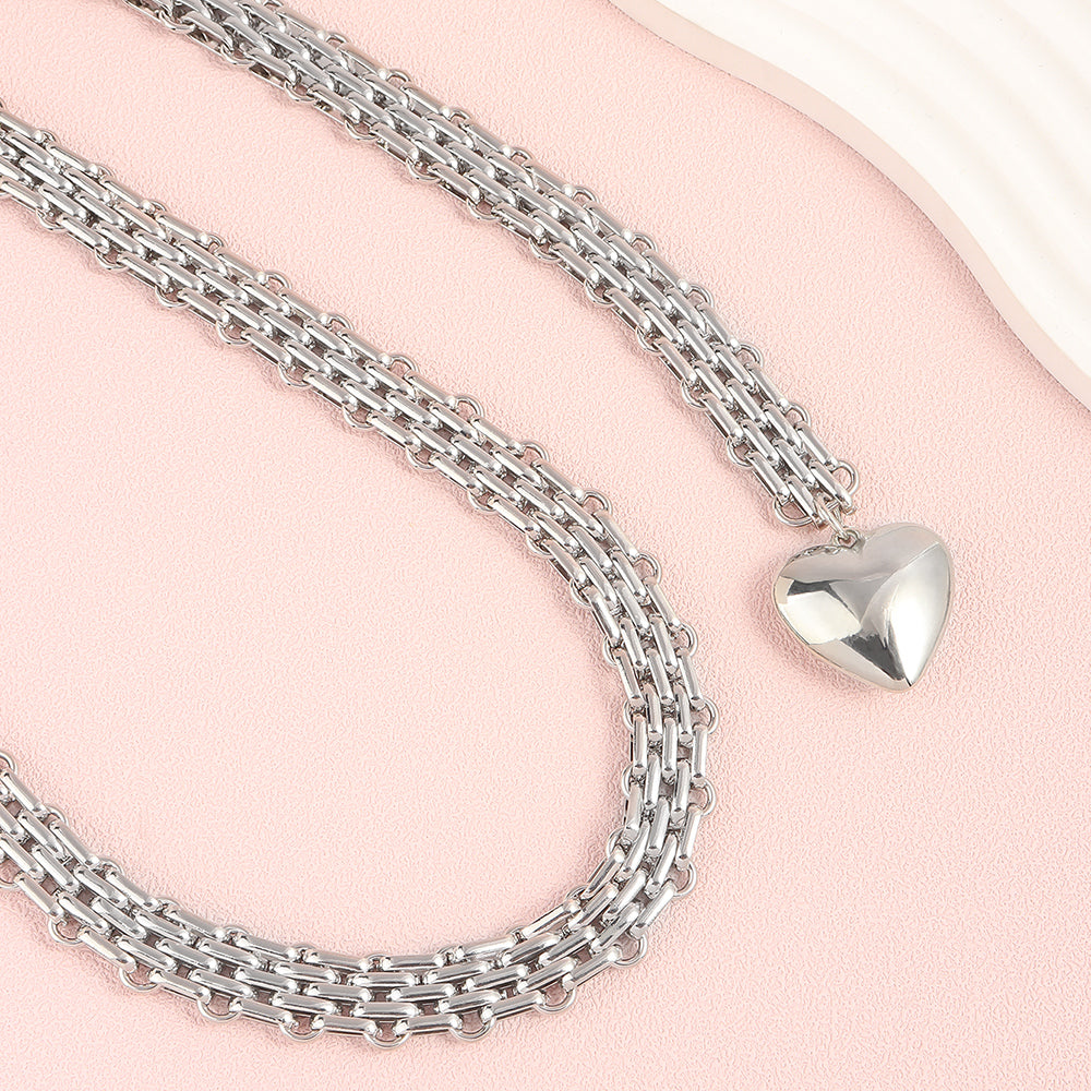 Taillenkette Herz Metall Unisex | Trendige Waist Chain