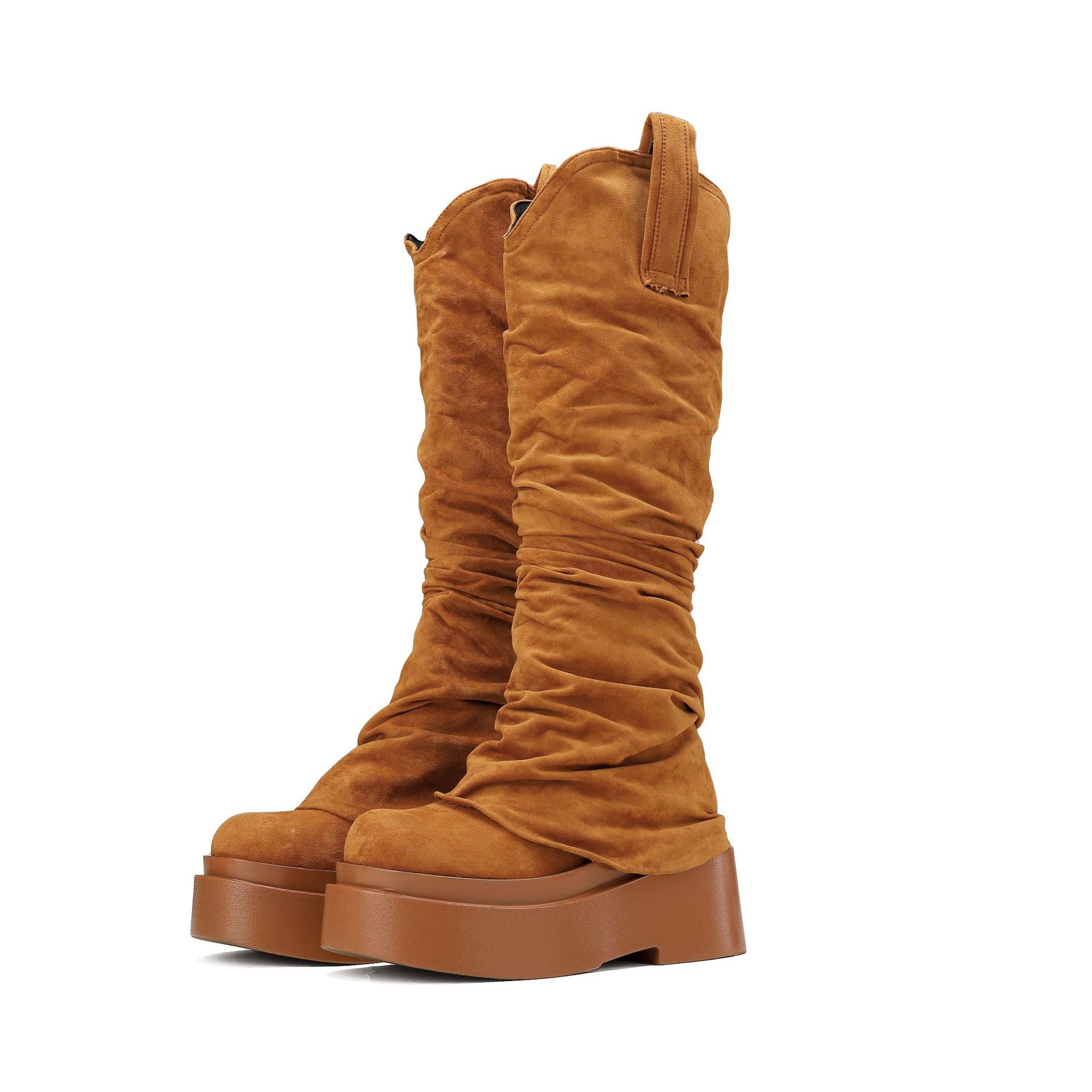 Women's Chunky High Boots – European Trend Boots with a Statement Look