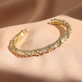 Fashionable Zircon Bracelet for Women and Men