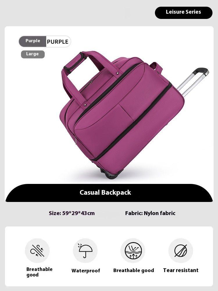 Lightweight Trolley Travel Bag Large - Travel Luggage with Plenty of Storage Space