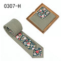 Men's Tie Floral Cotton Pocket Square Elegant Modern