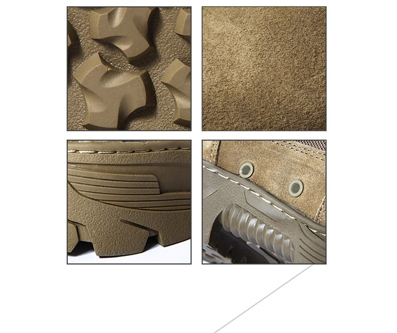 Men's Desert Outdoor Combat Boots – Non-Slip Hiking Tactical Boots