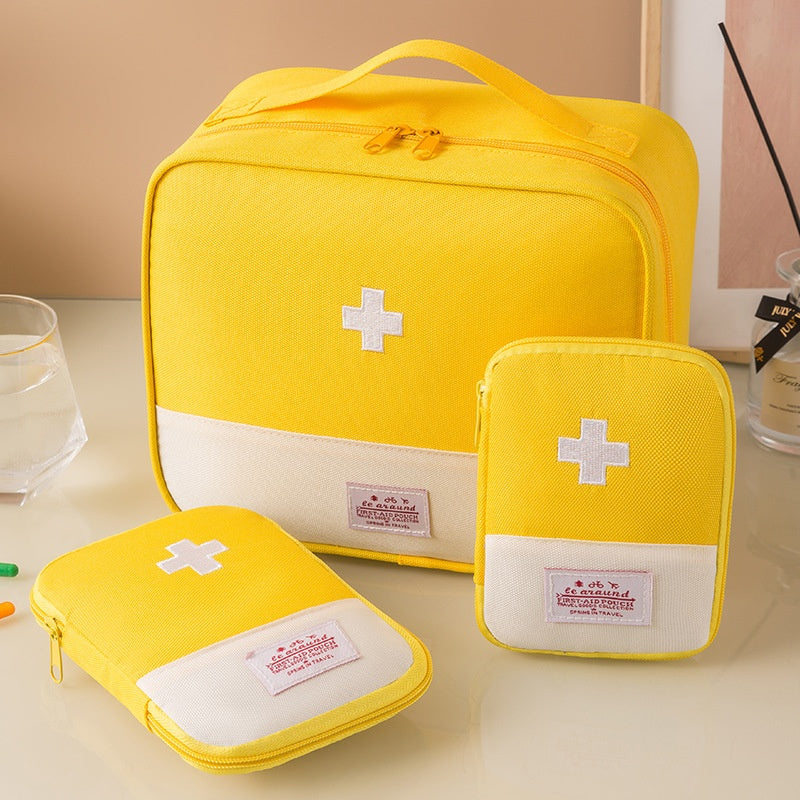 First Aid Bag | Travel Medicine Organizer Oxford Fabric