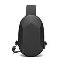 Men's Solid Crossbody Shoulder Bag | Minimalist Bag