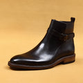 Men's Business Ankle Boots with Genuine Leather Lining – Elegant Formal Ankle Boots