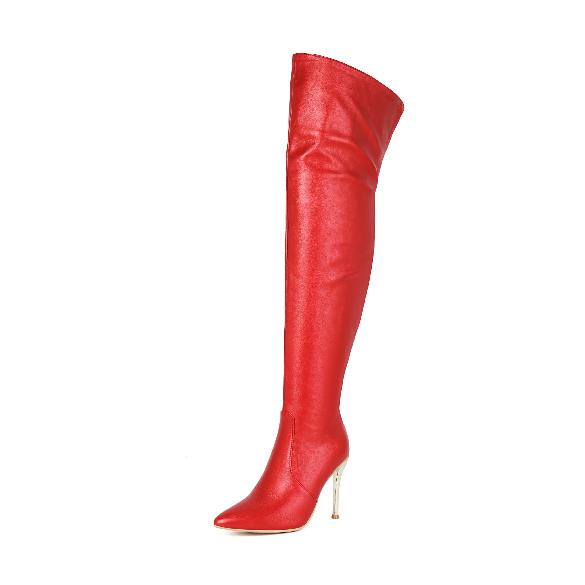 Women's Overknee Boots Pointed Toe – Elegant Stiletto High Boots
