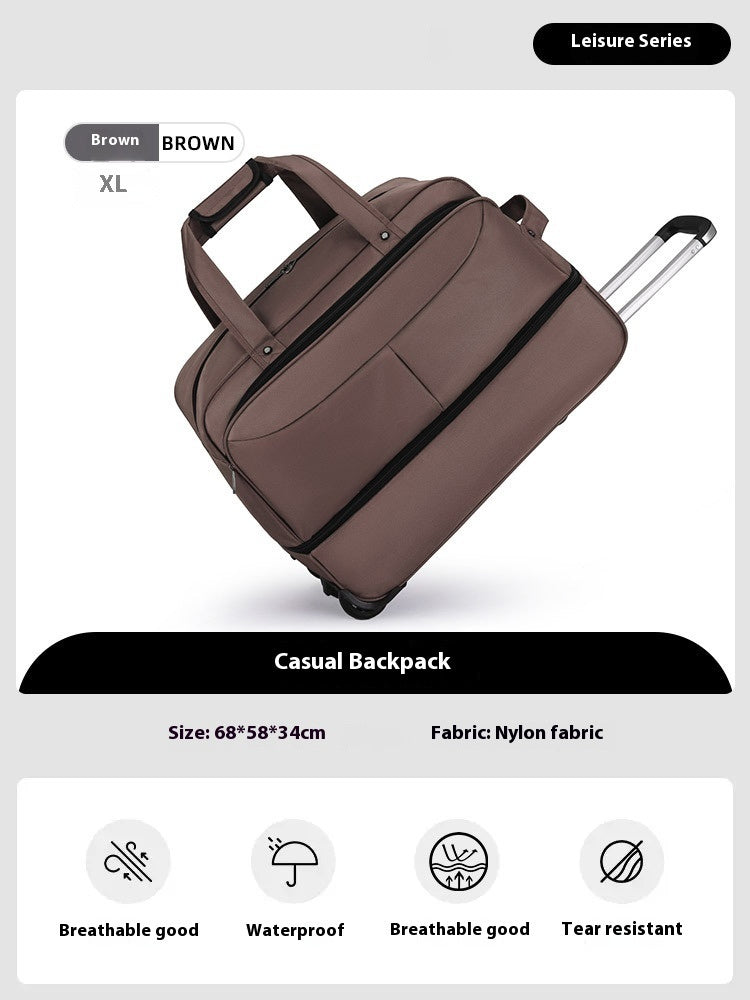 Lightweight Trolley Travel Bag Large - Travel Luggage with Plenty of Storage Space