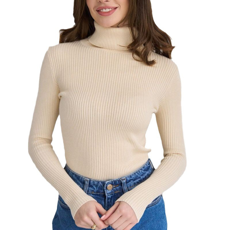 Damen Rollkragenpullover | Eleganter Winter Stricklook