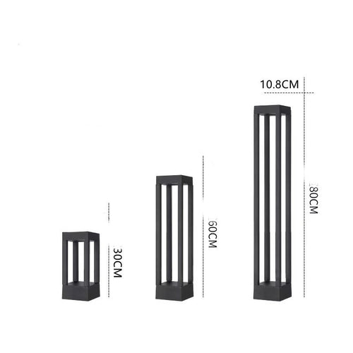 Aluminum Garden Light Outdoor - Modern LED Lawn - Patio Lighting