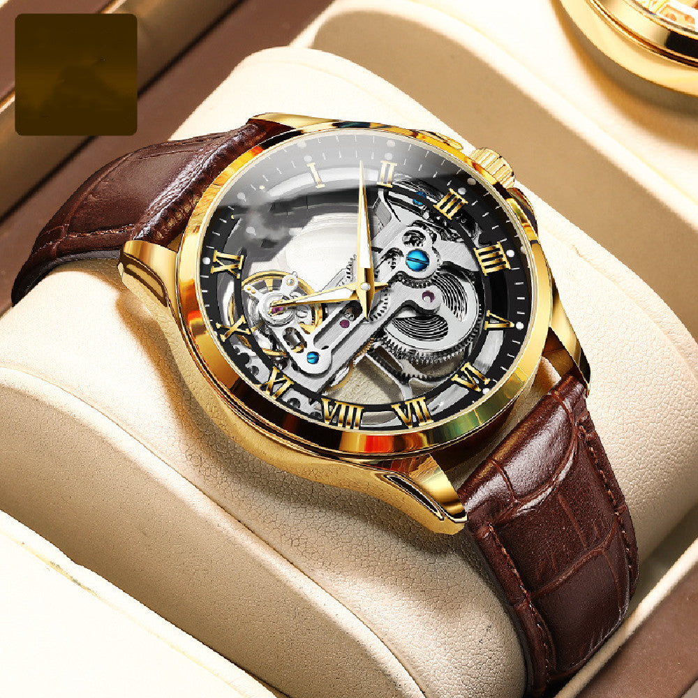 Men's Automatic Watch Waterproof Luminous | Elegant Mechanical