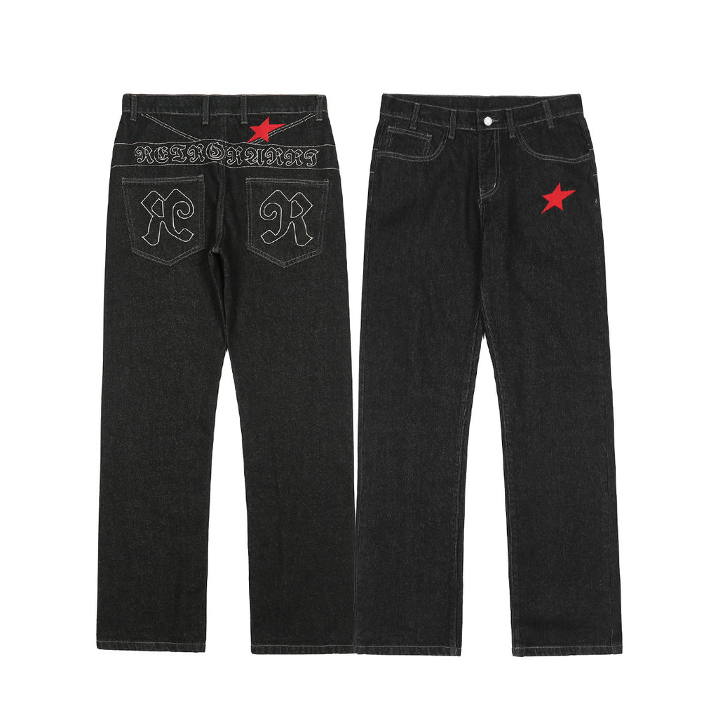 Men's Straight Leg Trousers – Trendy Casual Leisure Trousers