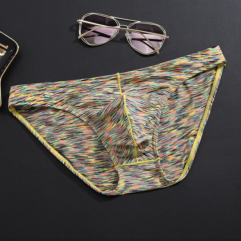 Men's Cotton Triangle Slip | Colorful Summer Breathable Underwear