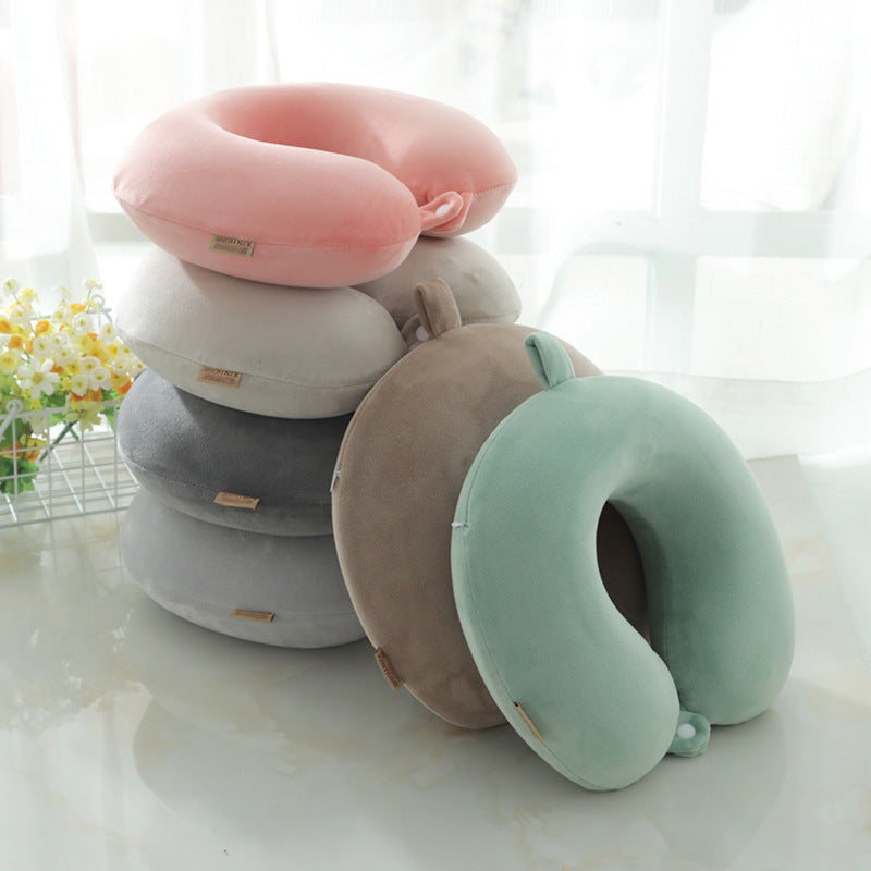 Memory Foam Travel Pillow U-shaped | Ergonomic Neck Pillow