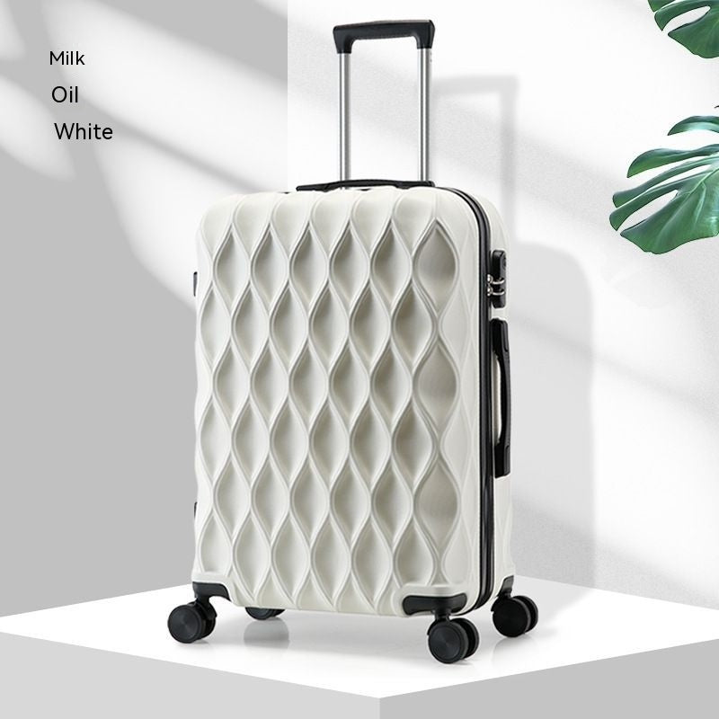 Robust Carry-On Trolley with Combination Lock | Compact & Secure