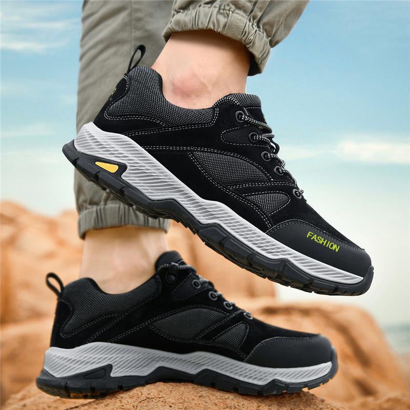Herren Schnür Sneaker Atmungsaktiv Outdoor Running Freizeit Schuhe