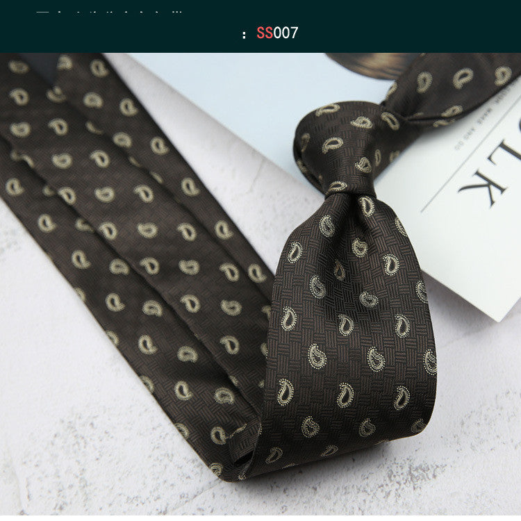 Men's Business Tie Elegant Classic Suit Office Style