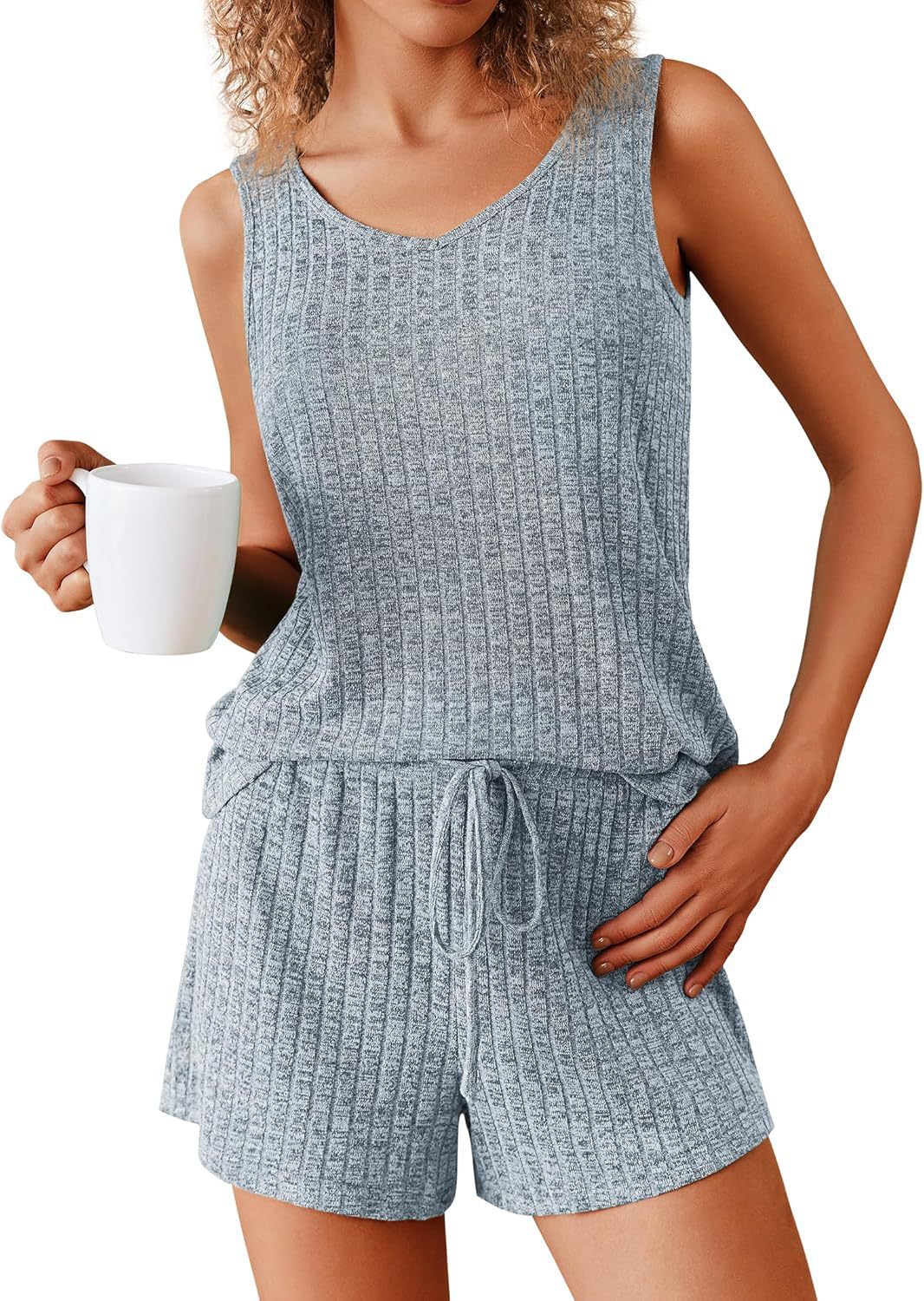 Women's Rib-Knit Pajamas | Modern Homewear Nightwear