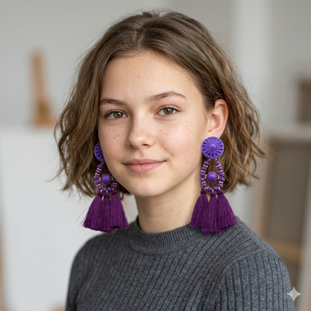 Tassel earrings