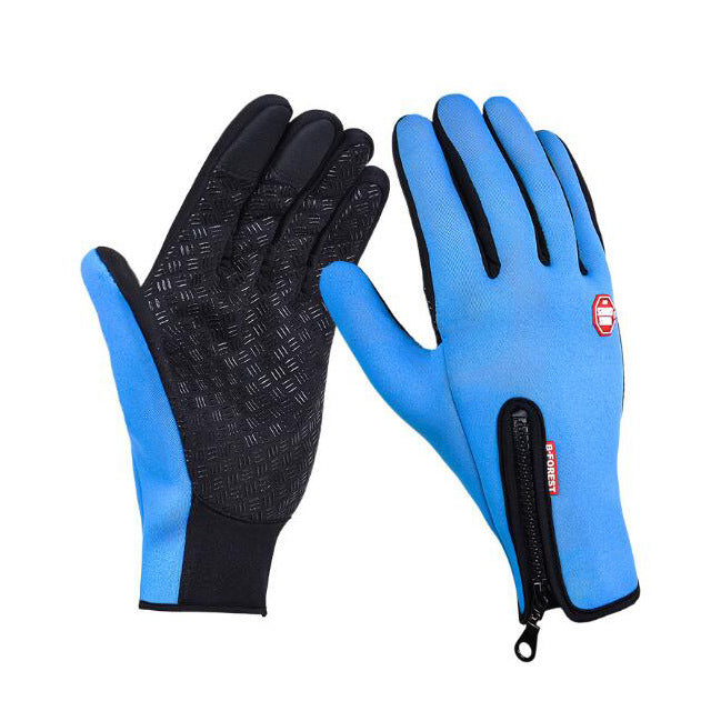 Winter Touchscreen Gloves Waterproof | Motorcycle & Outdoor Fleece Warm Non-slip