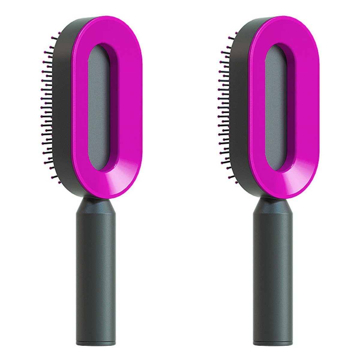 Selbstreinigende Haarbürste – Anti Statik Massagebürste für Frauen