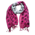 2-pack Scarf Pink slightly transparent elegant unisex Summer Office