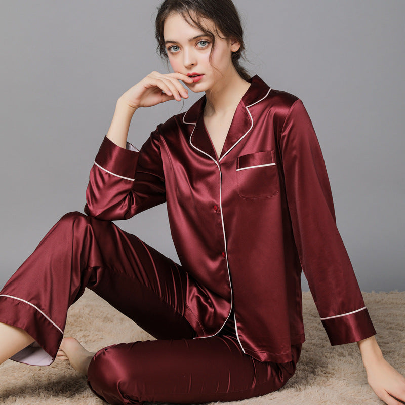 Women's Silk Pajama Set – Elegant, Soft & Luxurious Comfort