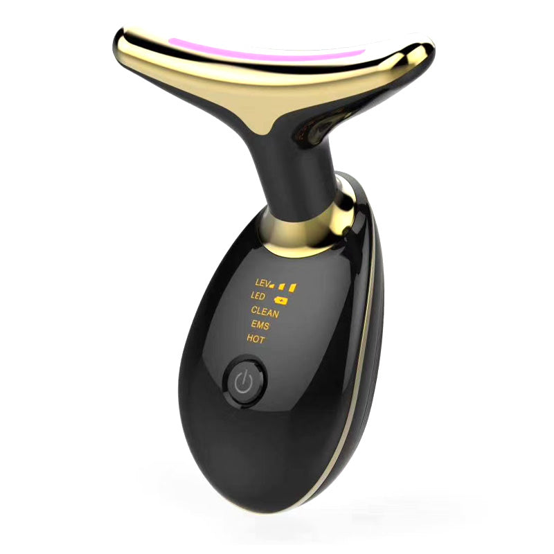 EMS Neck Massager with Heat Function – Firming Anti-Wrinkle Beauty Device