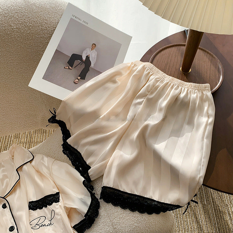 Women's Summer Pajamas made of Ice Silk – Cooling, lightweight & ultra-comfortable