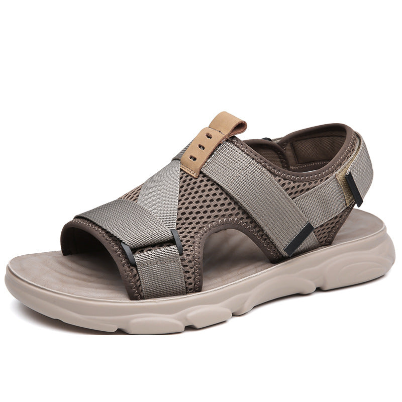 Men's Roman Sandals Soft Sole Non-slip Summer Shoes
