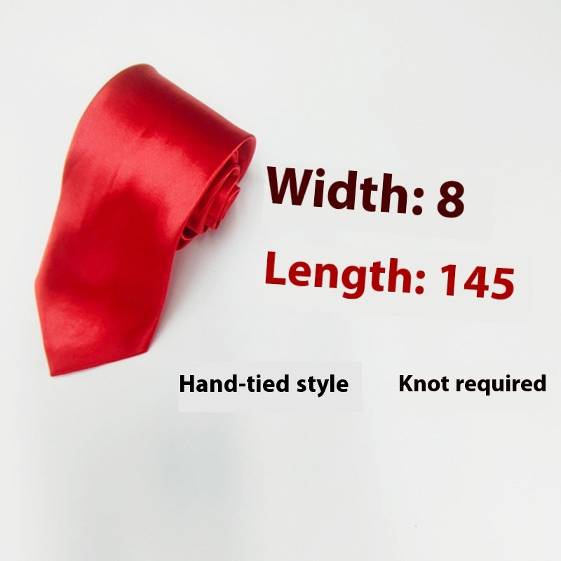 Herren Krawatte schwarz 8cm elegant klassisch Business Stil