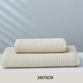 Cotton Towel Waffle Weave | Absorbent Japanese Buy