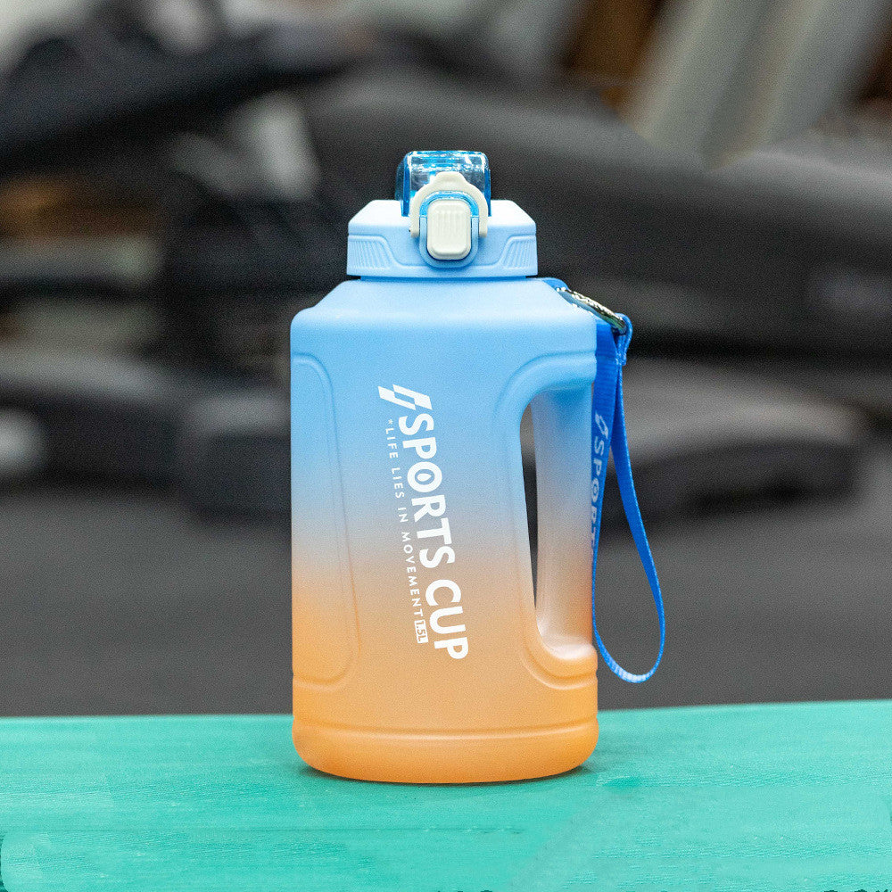 XL Sport Water Bottle with Straw - Large Fitness Water Bottle