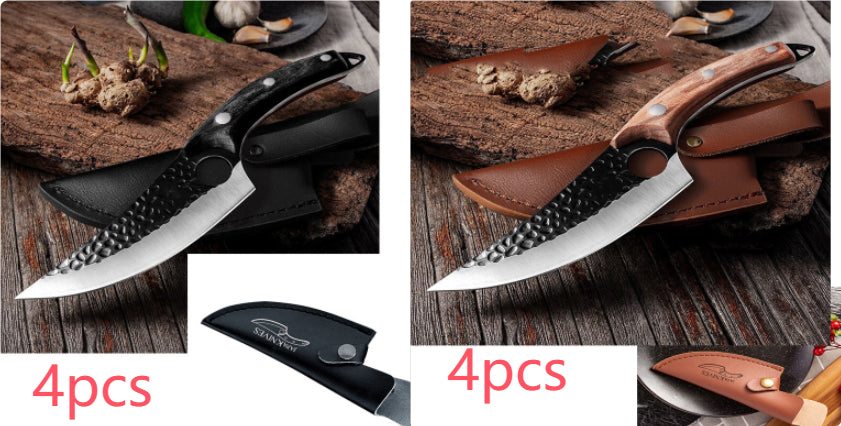 Boning Knife Professional | Skinning Knife Butcher Meat Knife Sharp