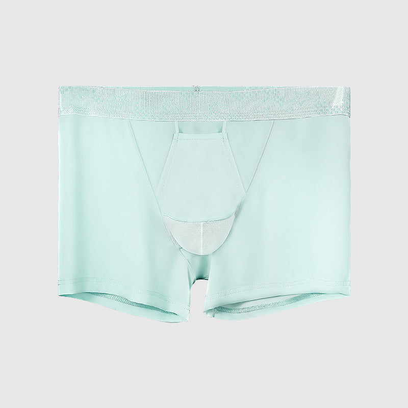 Men's Ice Silk Boxer Briefs | Cooling Breathable Comfort