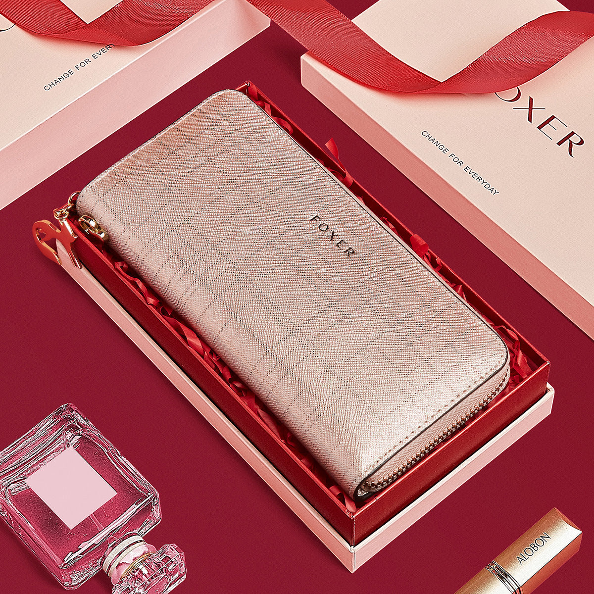 Women's Long Wallet Clutch | Many Card Slots Elegant Lightweight