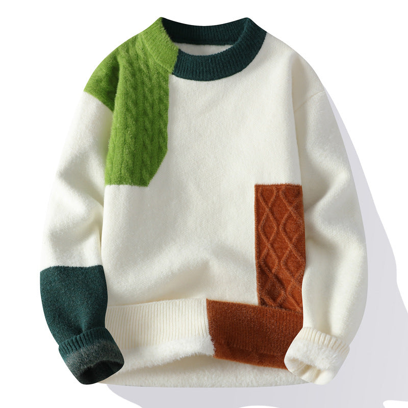 Men's Heavyweight Crew Neck Sweater – Casual Basic Sweater
