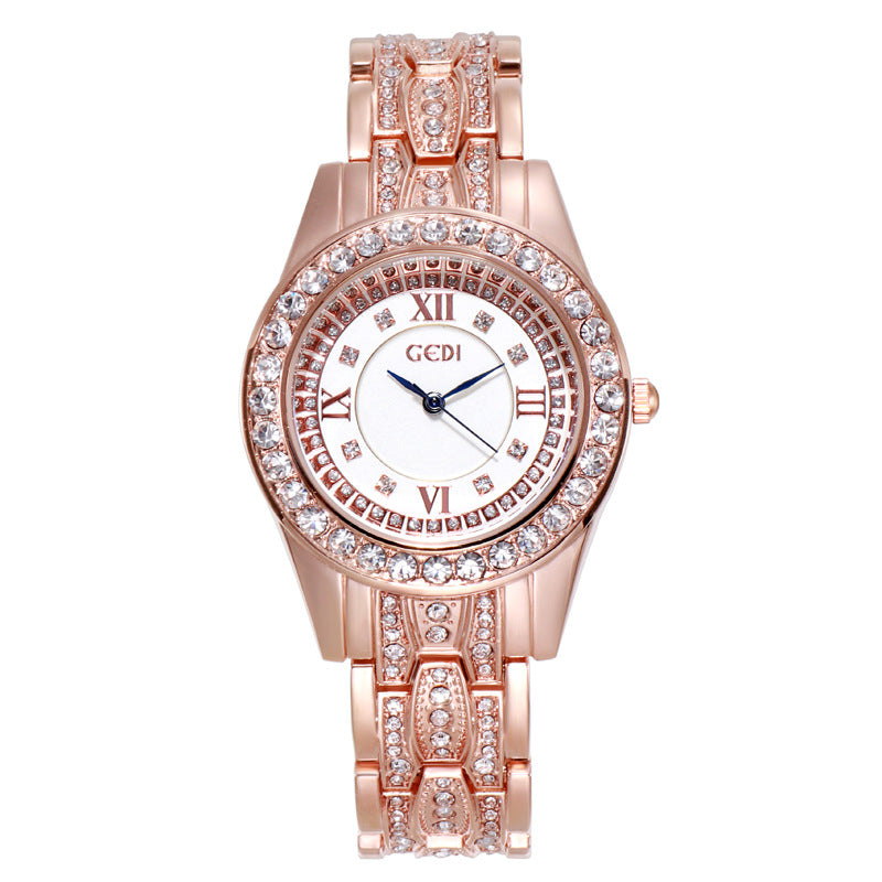 Women's Luxury Rhinestone Watch | Elegant All-Round Fashion Watch