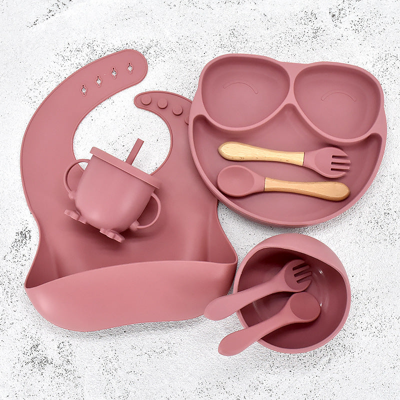 Baby Esslernset 11-teilig | Teller Schüssel Kinder Geschirr Set