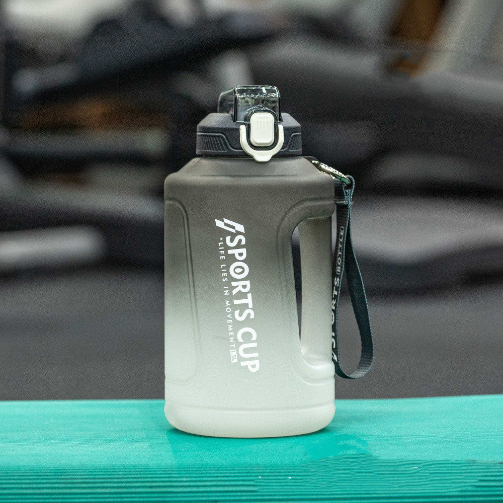 XL Sport Water Bottle with Straw - Large Fitness Water Bottle