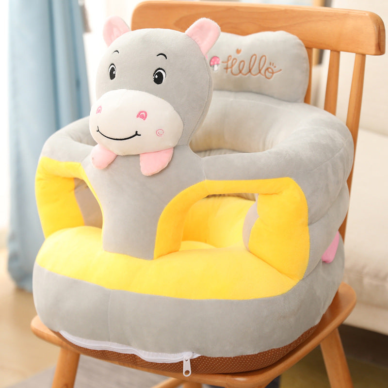 Baby Sofa Seat Support | Anti-Tip Plush Learning Cushion