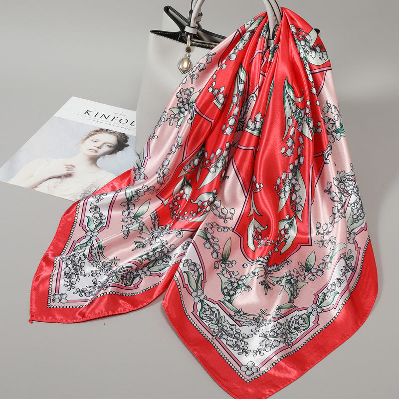 Damen Leichter Sommerschal | Dünne Elegante Stola Schal