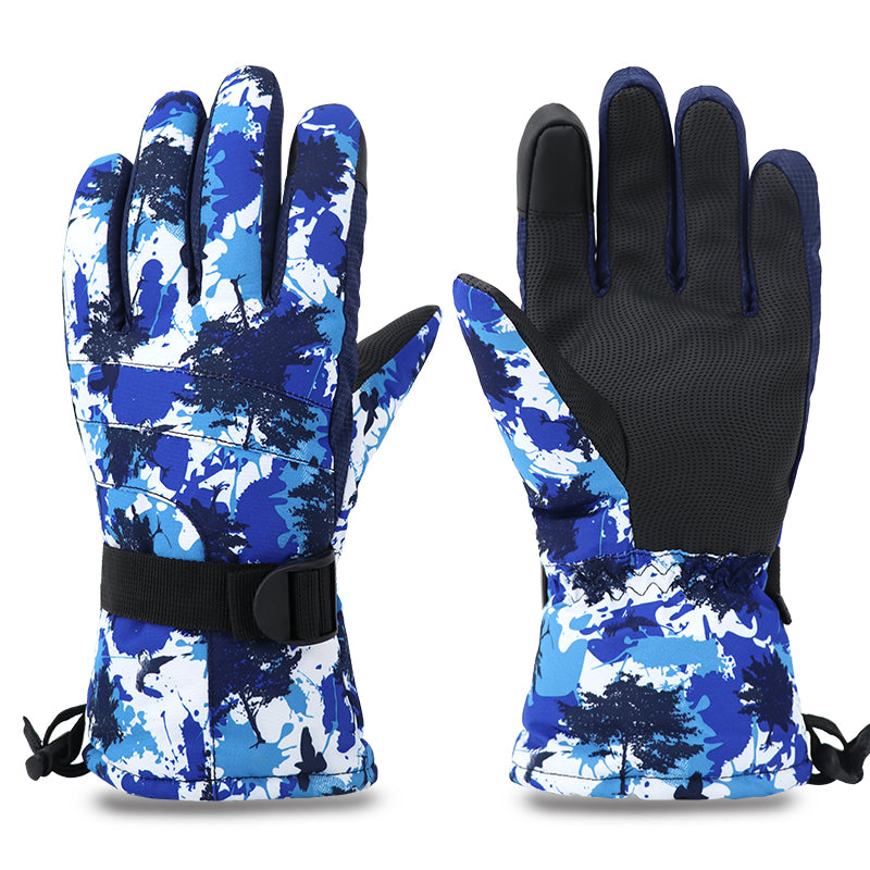 Herren & Damen Ski Handschuhe – Wasserdicht Touchscreen Winter
