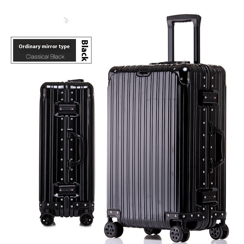 Aluminum Magnesium Suitcase with Combination Lock – Premium Trolley