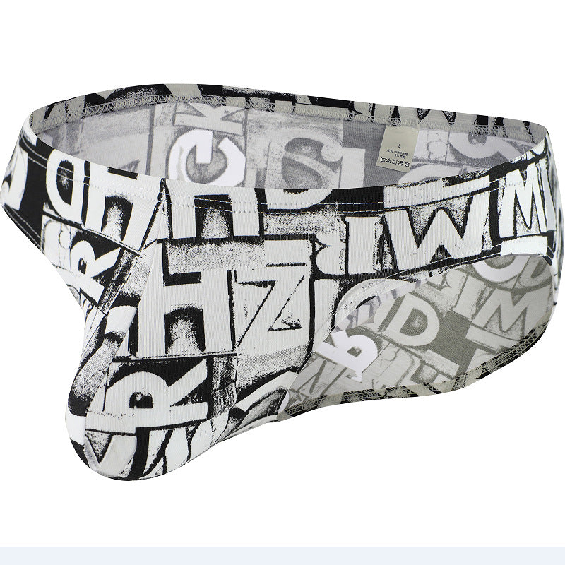 Men's Cotton Briefs Print | Breathable Trunks Underwear