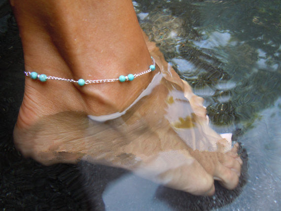 Handmade Beaded Anklet for Women - Boho Stylish & Unique