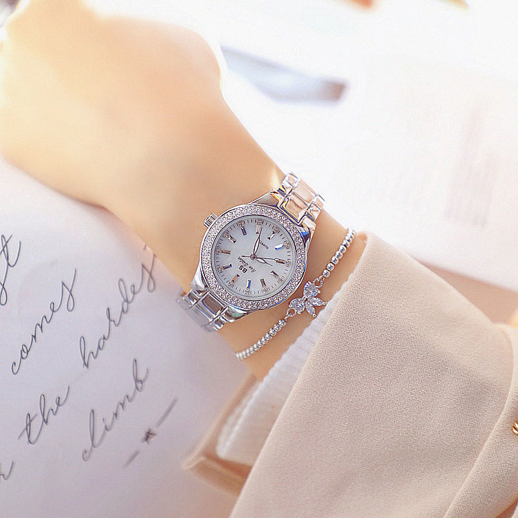 Women's Luxury Rhinestone Watch | Elegant Diamond Bracelet Watch