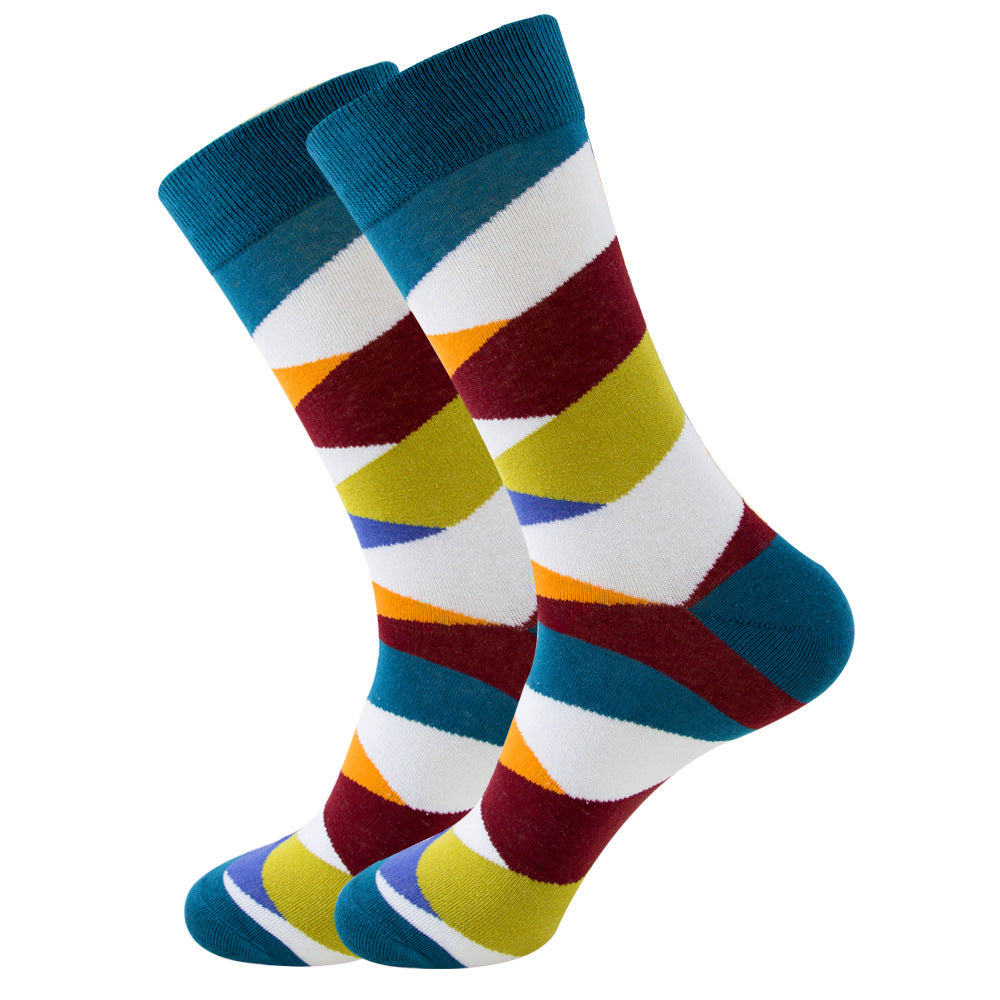 Women's Fashion Socks Geometric | Fruit Street Style Socks