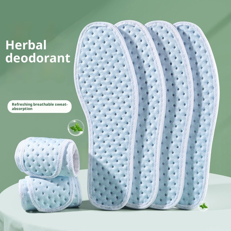 Deodorizing Insoles | Sweat-Absorbing Comfort Shoes