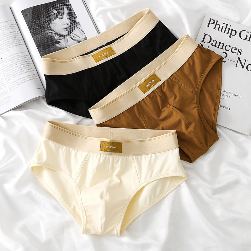 Men's Cotton Loose Briefs | Breathable Comfortable Summer Underwear