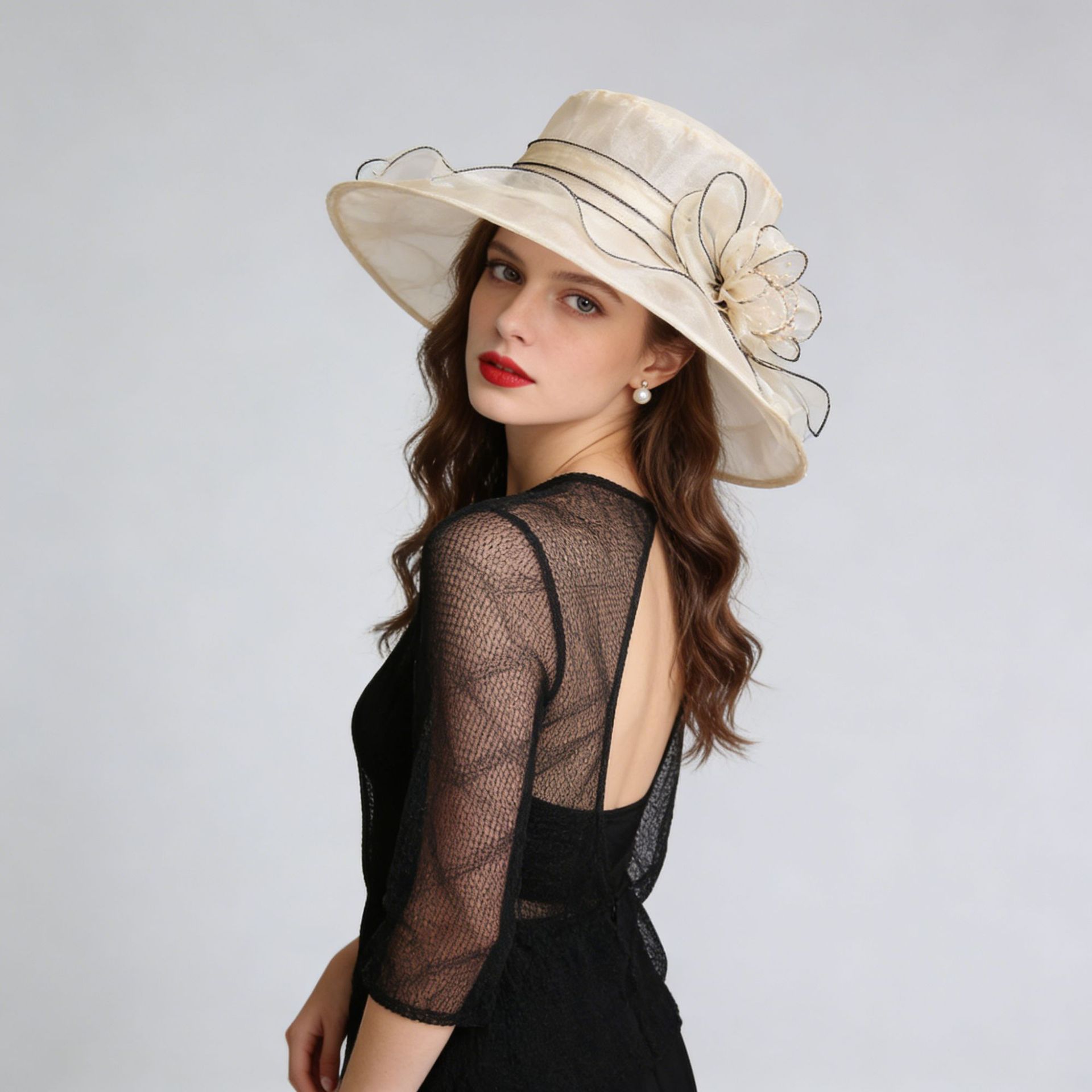 Women's Summer Hat with UV Protection – Breathable Mesh Sun Protection Hat